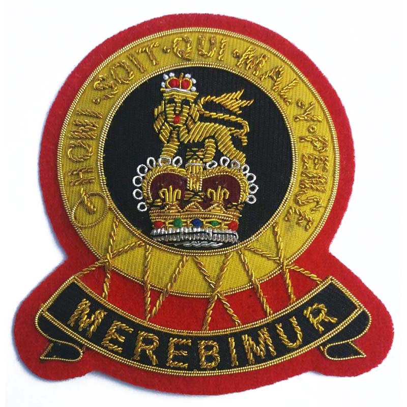 Royal Hussars Blazer Badge