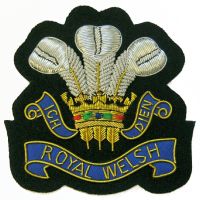 Royal Welsh Blazer Badge
