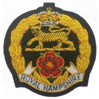 Royal Hampshire Blazer Badge