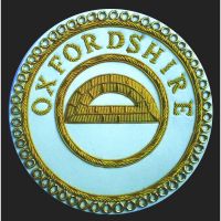 Masonic Apron Badge Oxfordshire