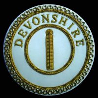 Masonic Apron Badge Devonshire