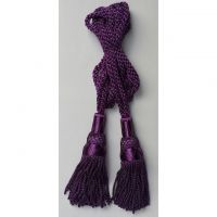 Purple Silk Bagpipe Cords