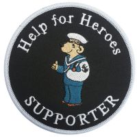 Help for Heroes Badge (Navy)