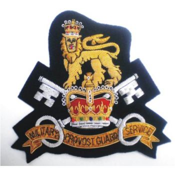 Military Provost Blazer Badge