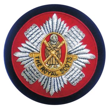 Royal Scots Blazer Badge