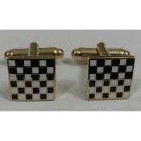 Black & White Masonic Cufflinks