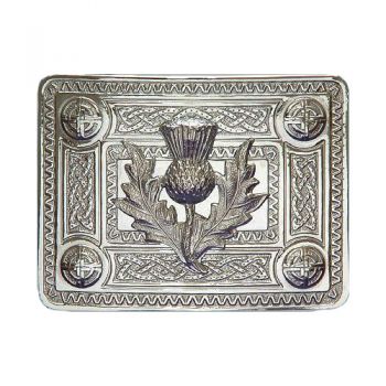 Kilt Buckle Silver.