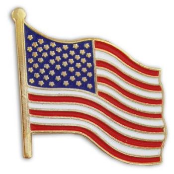 US Flag Lapel Pin