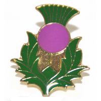 Scottish Thistle Lapel Pin