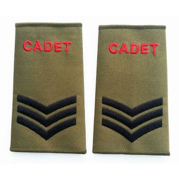 CADET SERGEANT RANK SLIDES