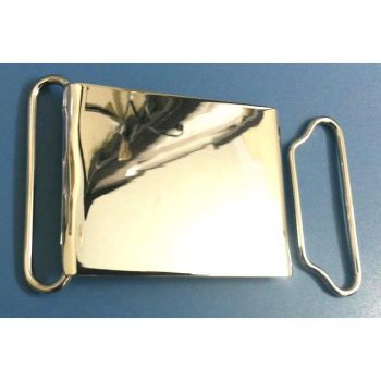 Plain Silver Buckle